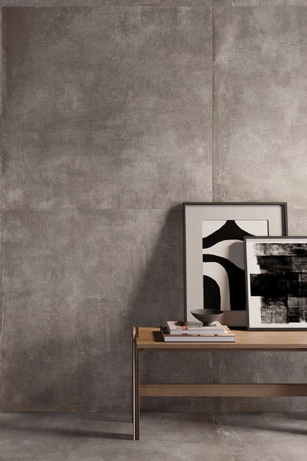 Carrelage effet béton Carrelage sol et murs gris effet béton