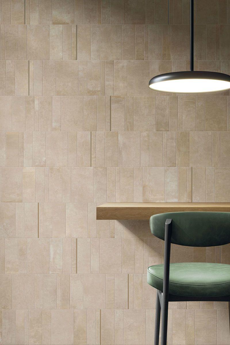 Carrelage mur sable effet béton Carrelage mur sable effet béton