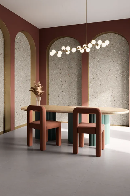 Carrelage effet pierre Carrelage effet pierre salle à manger