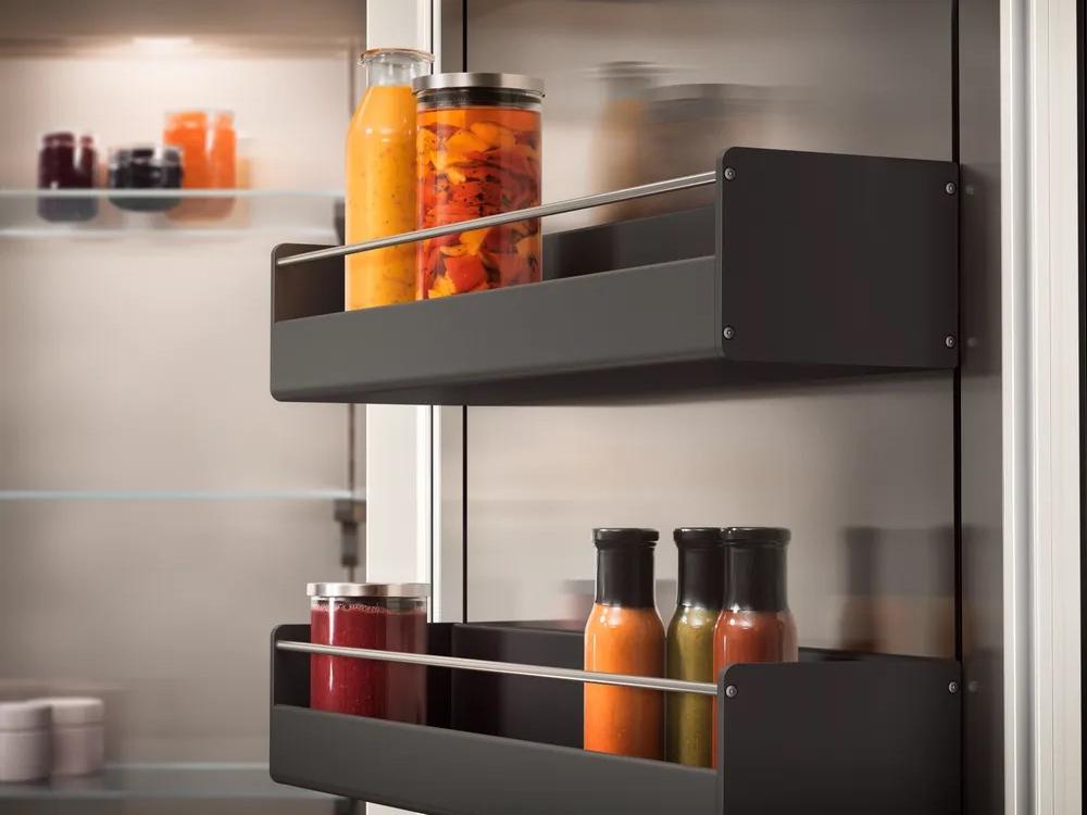 Réfrigérateur Réfrigérateur Gaggenau ouvert focus porte cuisine
