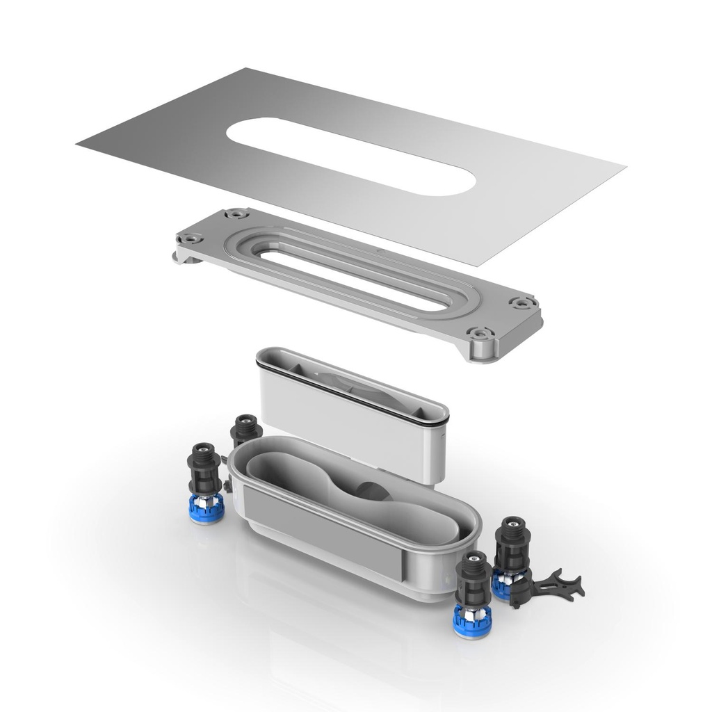 Garniture d'écoulement FLOWDRAIN horizontal Flat