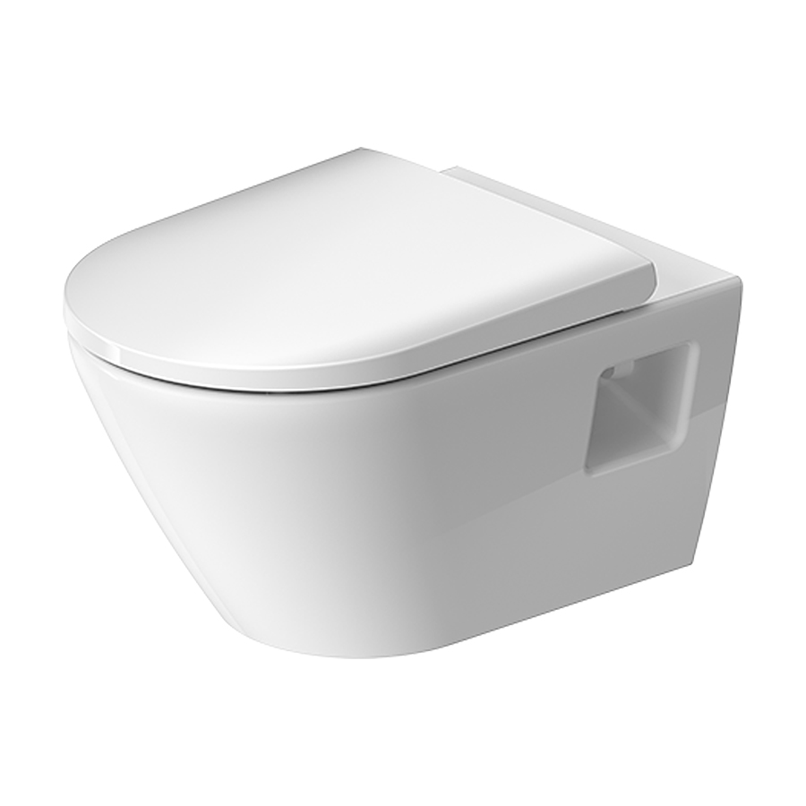 Cuvette murale MATRIX UP 54 x 37 cm, céramique, rimless pour chasse d'eau à encastrer, ATTACHEMENT VISIBLE, standard, blanc