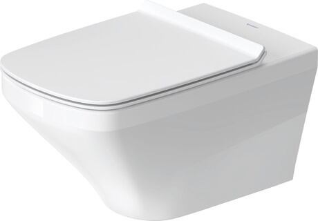 Cuvette murale "PMR" UP 62 x 37 cm, rimless, céramique pour chasse d'eau à encastrer matériel de fixation, standard, blanc