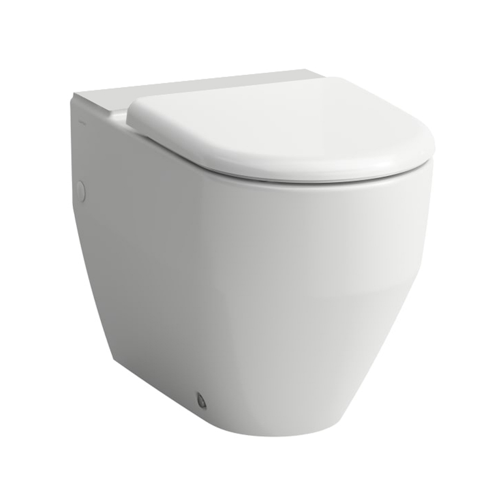 Cuvette au sol PRO céramique, rimless, sortie Vario, matériel de fixation, standard, blanc