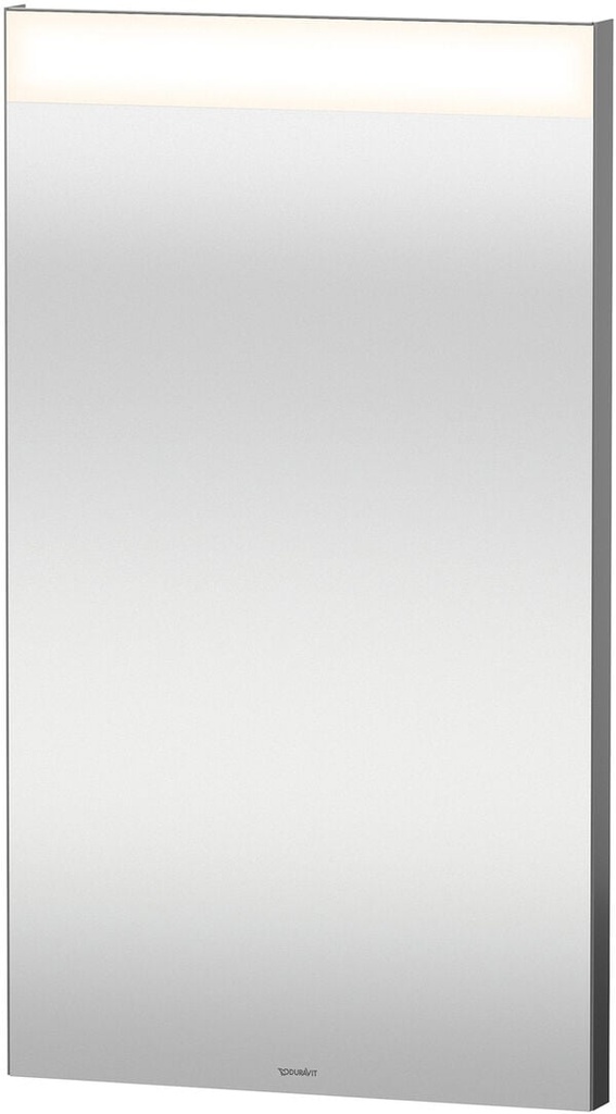Miroir lumineux GOOD LED 
40,0 x 70,0 x 3,5 cm 
bandeau lumineux en haut interrupteur mural, module LED température couleur 4000 Kelvin, 6 W, IP44++, fixations incluses