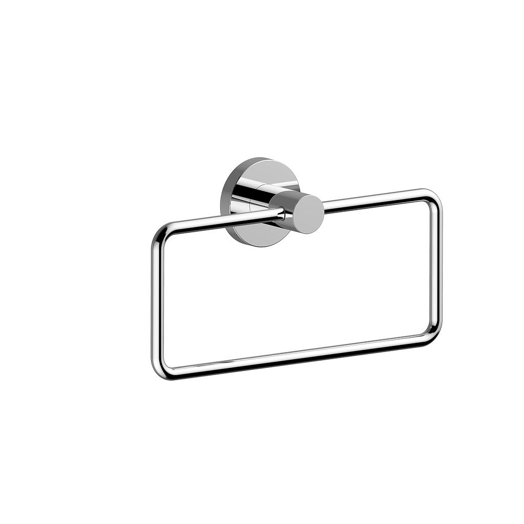 Porte-serviette Anneau 21.8 x 12.3 x 5.5 cm LUI chromé