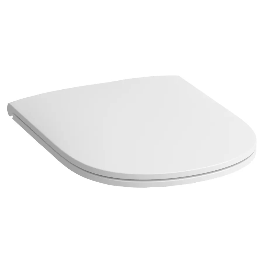 Siège de WC LOOK SLIM avec couvercle, amovible abaissement automatique, standard blanc