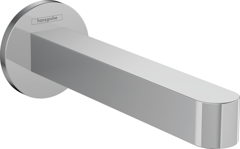 Goulot de baignoire FINORIS S 174 mm, Chromé