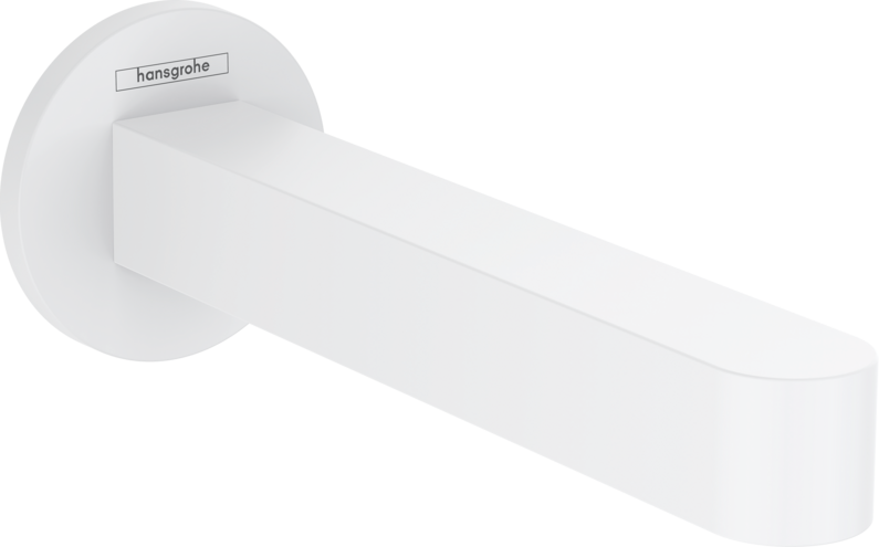 Goulot de baignoire FINORIS S 174 mm, Blanc mat