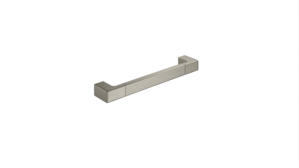 Barre d'appui LEO - 30 cm, Nickel brossé