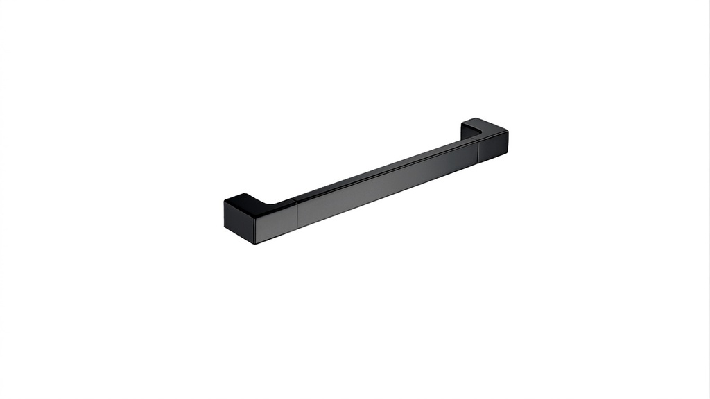 Barre d'appui LEO - 45 cm, noir mat