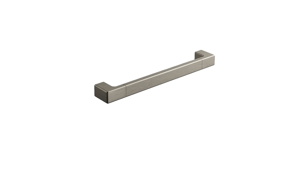 Barre d'appui LEO - 45 cm, Nickel brossé