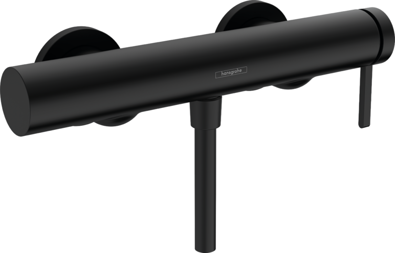 Mélangeur de douche FINORIS E 138-162 mm, raccords", Noir mat