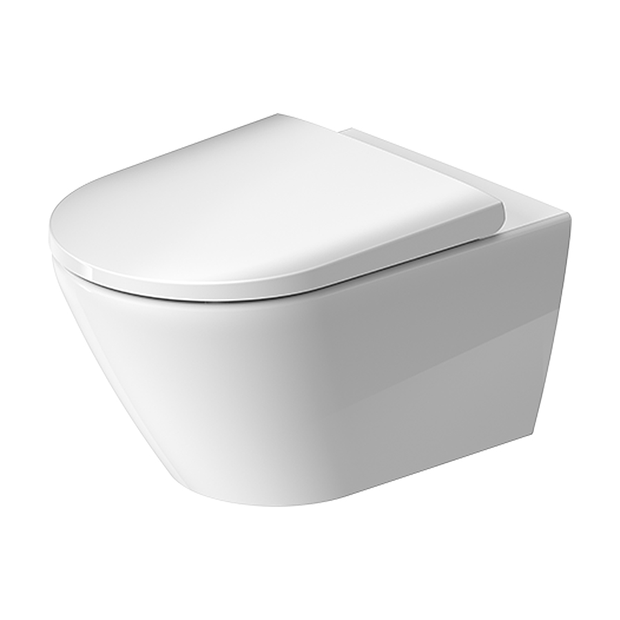 Cuvette murale MATRIX UP 54 x 37 cm, céramique, rimless pour chasse d'eau à encastrer matériel de fixation Durafix, HygieneGlaze, blanc