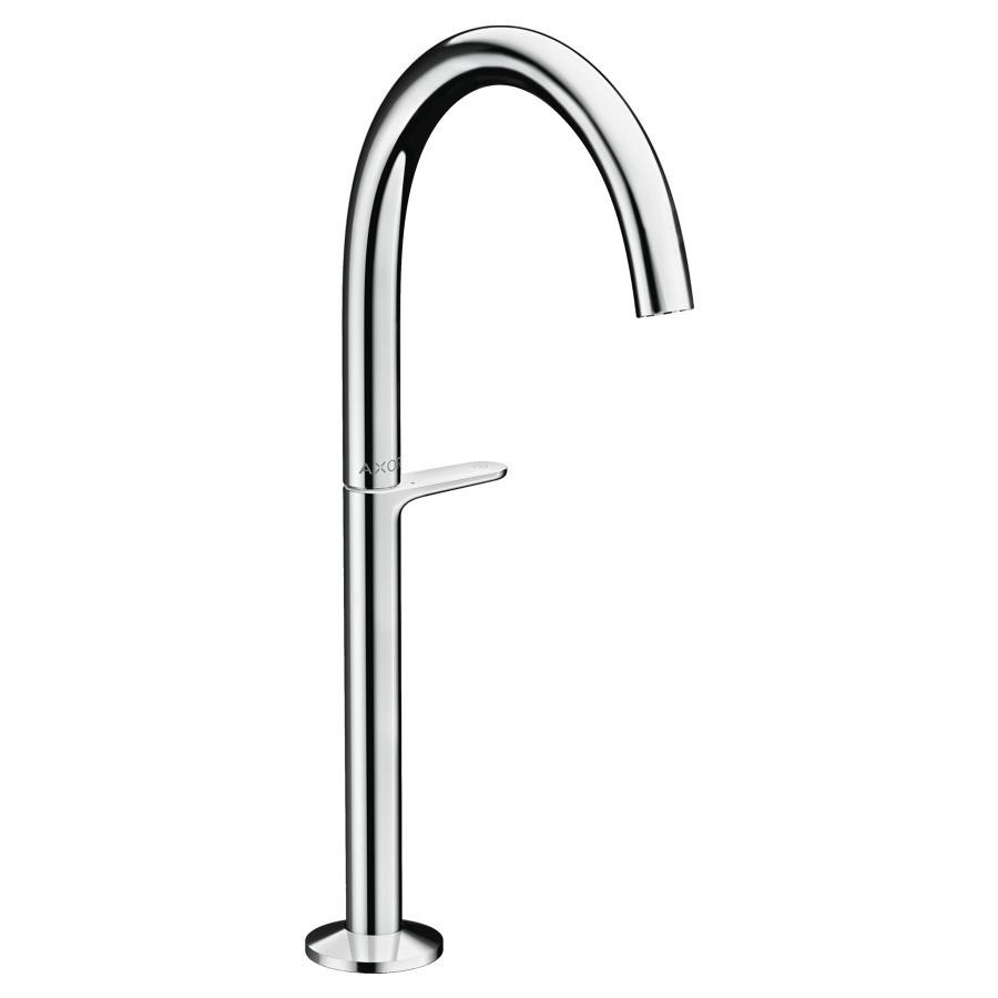 Mélangeur de lavabo One Select 260 Mélangeur de lavabo ONE SELECT 260, S 165 mm, goulot fixe CoolStart - eau froide par position de levier au milieu avec vidage Push-Open débit 5 l/min groupe acoustique I, Chromé