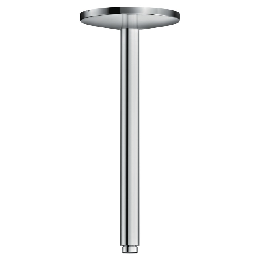 Bras de douche au plafond One 1/2", S 300 mm, pour douche au plafond 280 1jet, Chromé
