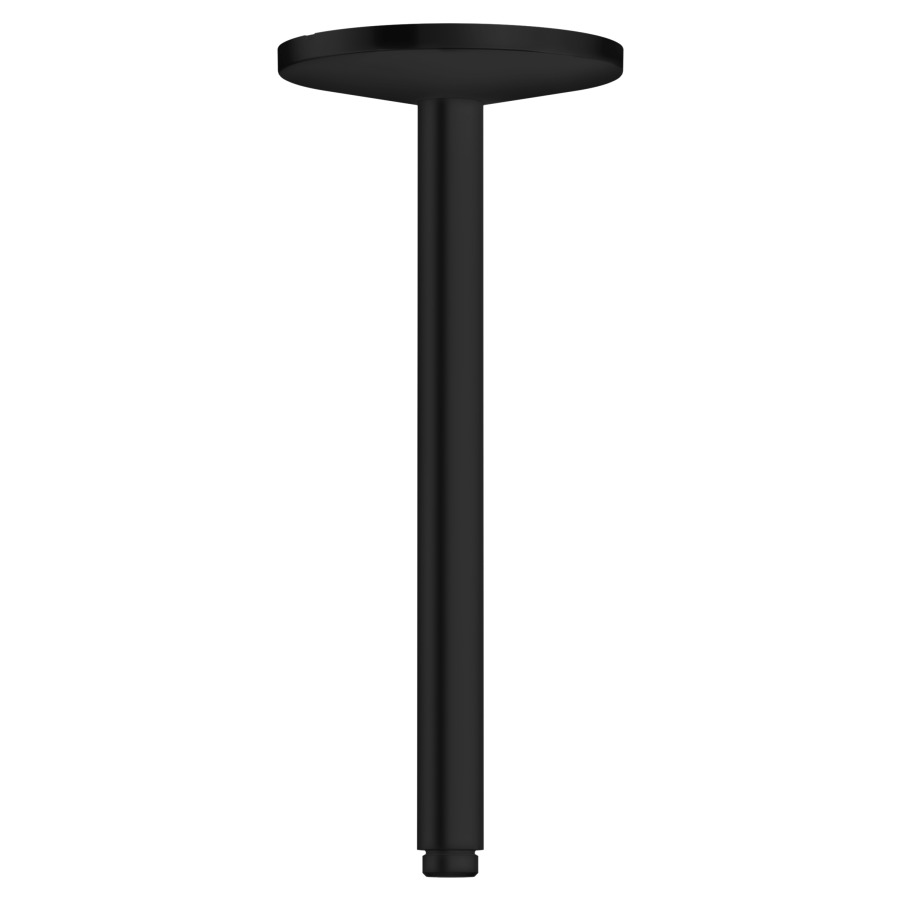 Bras de douche au plafond One 1/2", S 300 mm, pour douche au plafond 280 1jet, Noir mat