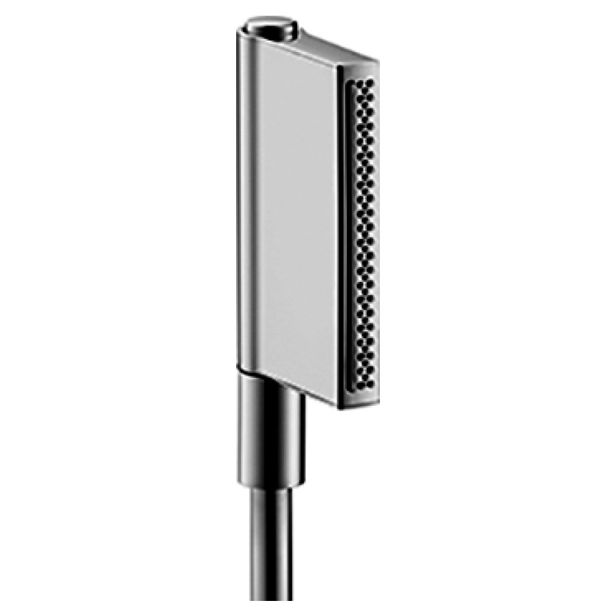 Douche à main ShowerSolutions One Douche à main SHOWERSOLUTIONS ONE, changement de jet via le bouton Select, 2jet, jet normal, flood spray, débit, Chromé