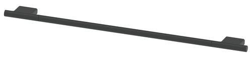 Barre à linge Nia S 6,1 cm, 100 cm, Noir mat