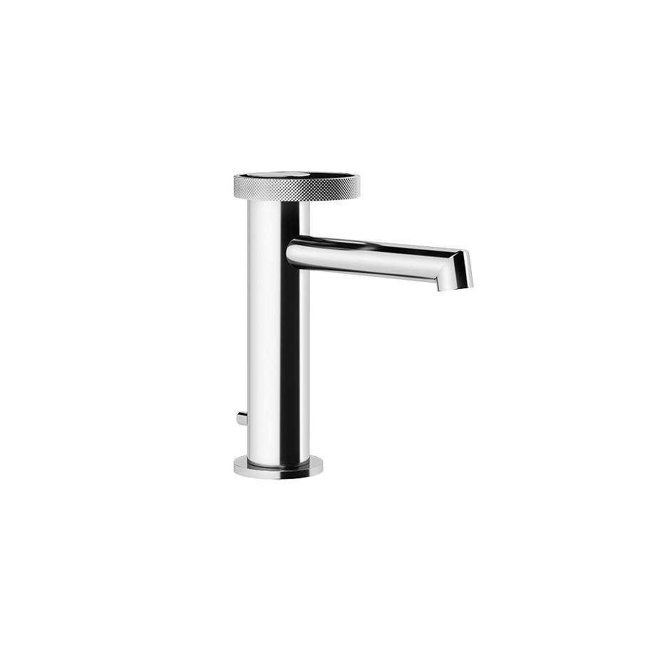 Mitigeur lavabo ANELLO, avec vidage et flexibles de raccordement, Flow: 5.0 l/min, 031 chromé