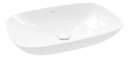[1624S0252] Lavabo à poser Loop & Friends 62 x 42 cm, céramique avec trop-plein, standard, blanc