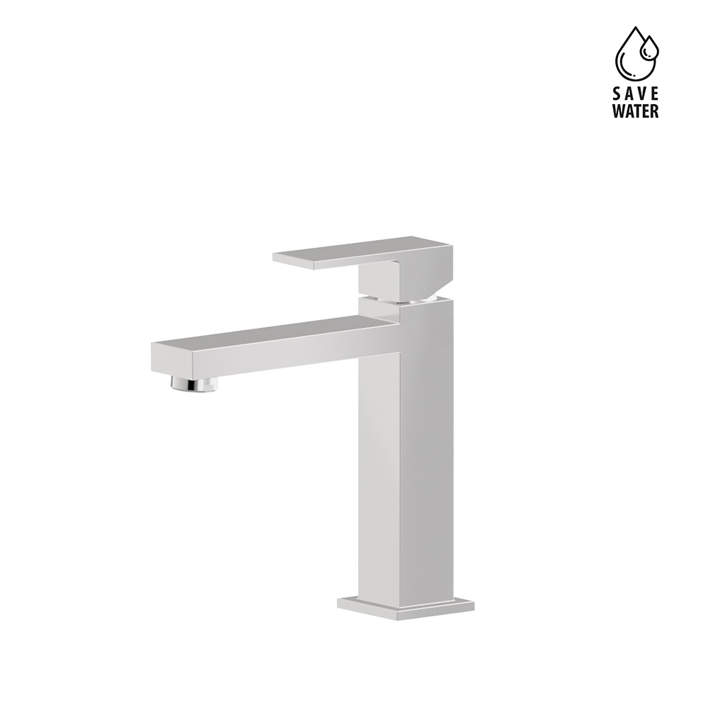 [1621H0915] Mélangeur de lavabo ERGO-Q, S 136 mm H=187 mm, sans vidage, chromé