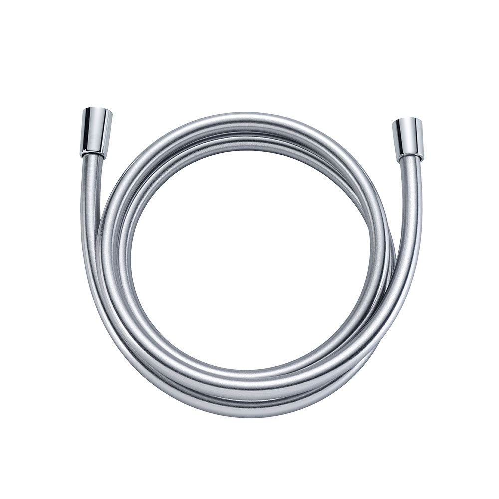 [1621C1838] Tuyau flexible de douche SUPREME 150 cm, 1/2" x 1/2" synthétique, cône pivotable, chromeline