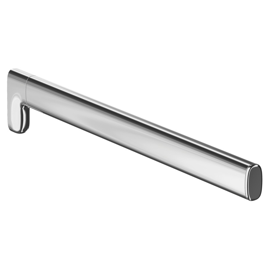 [1690C1456] Porte-serviette CLAIRE, S 39 cm, 1 bras fixe, chromé
