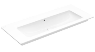 [1624S0262] Lavabo Venticello 120 x 50 cm, céramique avec trop-plein, pour meuble suspendu, sans trou robin., standard blanc