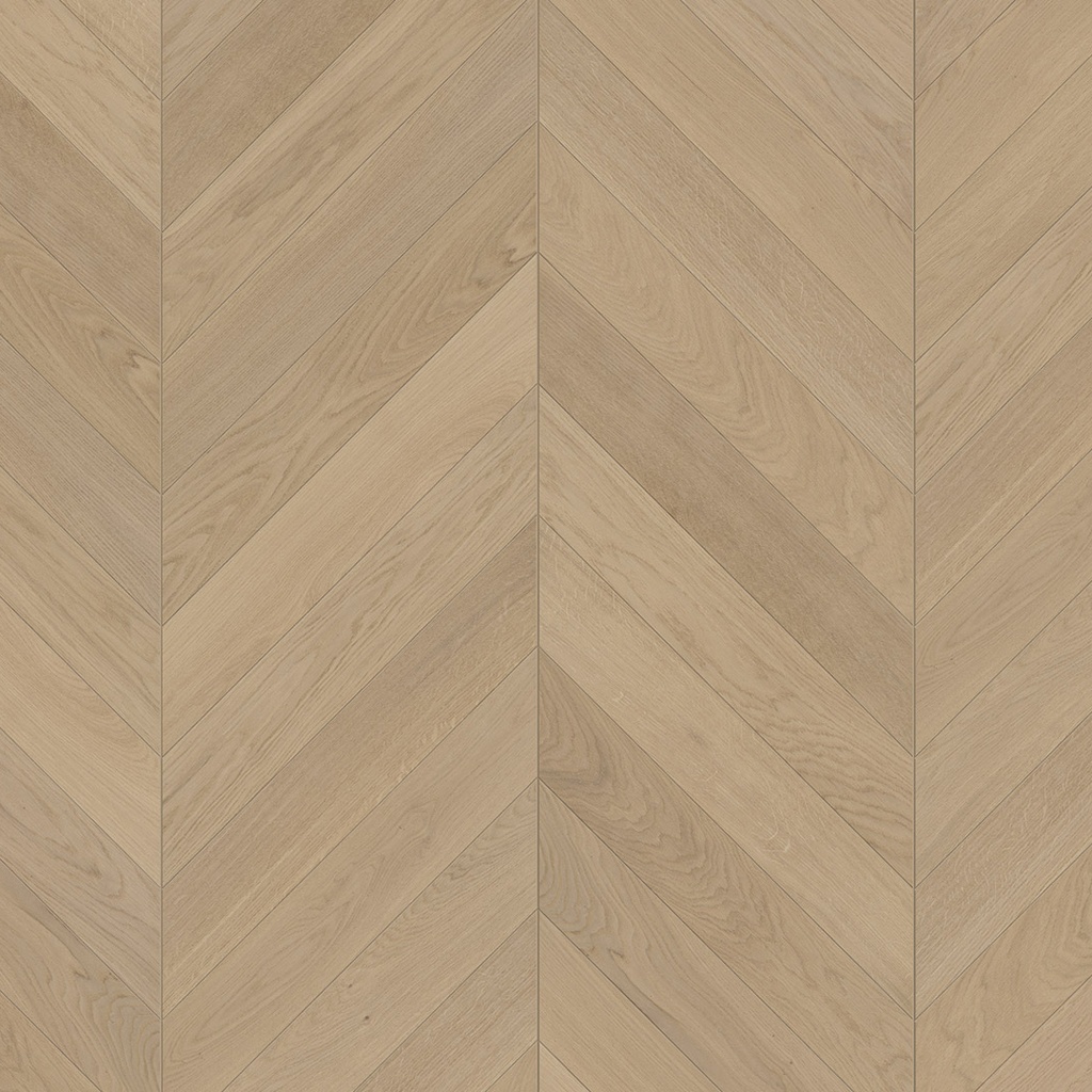 Parquet 3plis Point de Hongrie - Natur- chêne Dune vernis mat - 1 frise monol.mini-chf-610x90x15mm-CU: 3.5mm - raine-crêté - 0.878 m2/cart. - 42.163m2/palette - 8.69 kg/m2