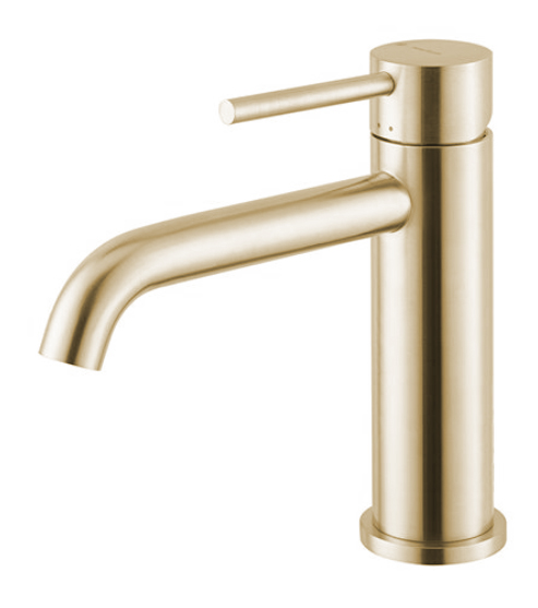 [1621C1887] Mélangeur de lavabo X-STEEL 316, S 145 mm, sans vidage, 59.098 Brushed Pale Gold