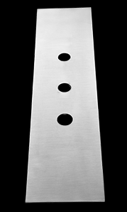 [1621C1899] Plaque de finition pour Secur Box robinetterie 3 trous de bagnoire (facultatif).A compléter du secur box ref 01669, chromé