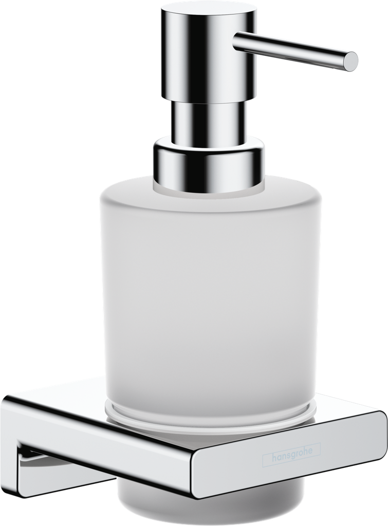 [1690C1603] Distributeur lotion AddStoris modèle mural, récipient en verre, contenance 200 ml, chromé