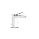 [1621C2104] Mélangeur lavabo RETTANGOLO K S 128 mm, goulot fixe sans vidage, optique finox
