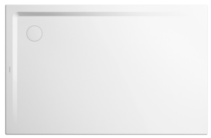 [1620H1436] Receveur de douche Superplan 90 x 170 x 2,5 cm, acier isolation phonique trou d'écoulement D 90 mm, antislip secure plus, blanc