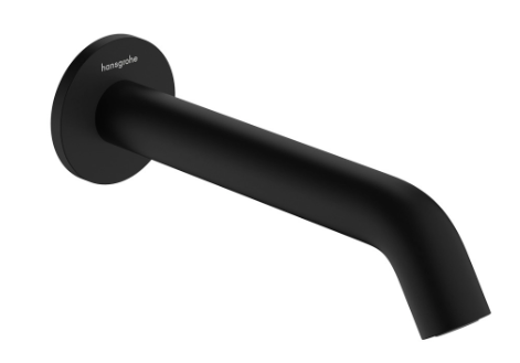 [1621C1982] Goulot de baignoire Tecturis S - S 198 mm, débit 22,5 l/min, noir mat