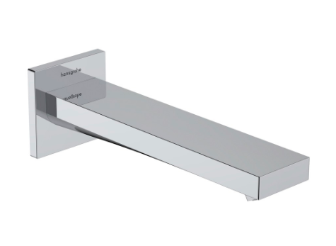 [1621C2048] Goulot de baignoire Tecturis E - 758558 S 210 mm, WaterfallStream débit 22 l/min, chromé