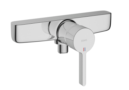 Mélangeur de douche FUN E 153 mm, nu, Classe d'énergie C, groupe acoustique II, chromeline