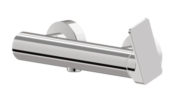 [1621H0970] Mélangeur de douche B-EASY, E 150 mm, nu, avec raccords excentriques 1/2" x 3/4", chromé