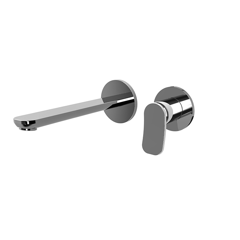 [1621C2147] Mélangeur de lavabo encastré FLO, S 201 mm écartement entre poignée et bec 120 mm, SANS corps encastrable, débit 5 l/min, CR Chromé