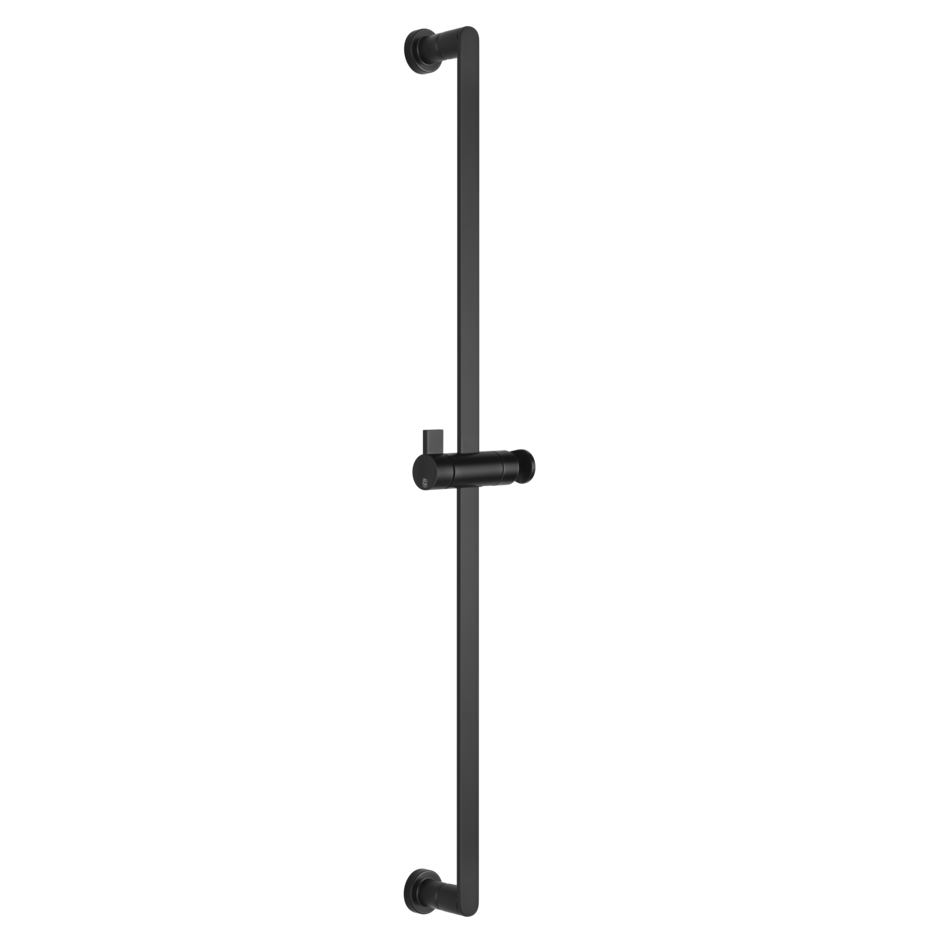 [1621C2301] Glissière de douche, Emporio, 841 mm, avec support réglable en hauteur, finition 299 Noi Mat