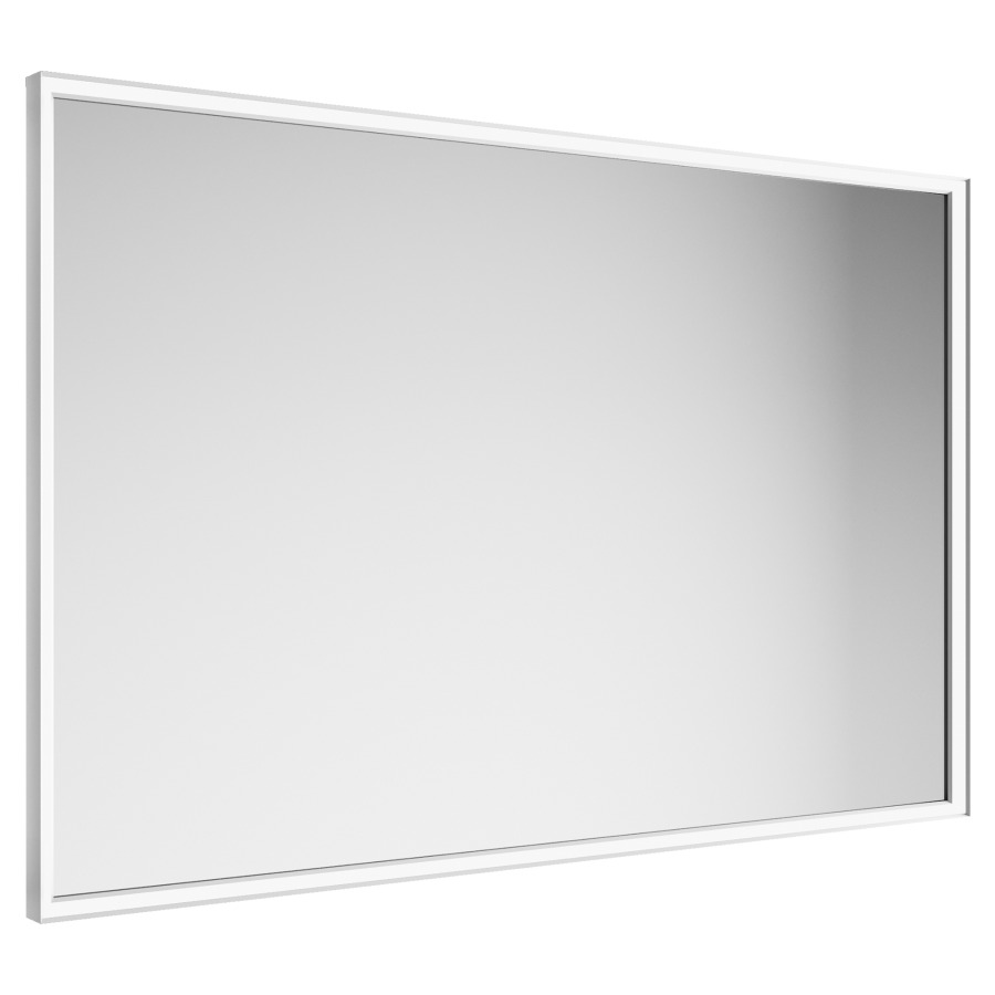 [1617C0610] Miroir lumineux PIRANO 60,0 x 140,0 x 6,5 cm profil en aluminium éclairage LED direct circulaire, 1700 lm, variateur d’intensité, IP44, cadre aluminium satiné