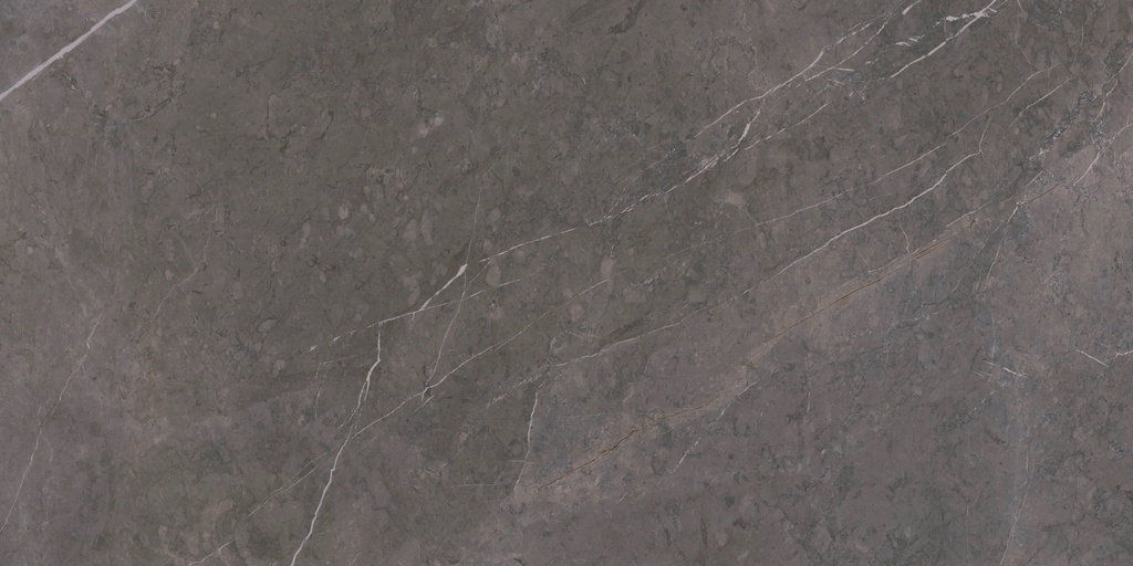 Grès cérame non émaillé Malmö - Gris marbre - 600x1200x8mm ret mat - R9 - V3 - 1.44 m2 - 19.29 Kg/ m2 - 43.20 m2/palette