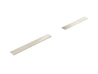 [1620C1958] Plaque finition en 90 cm pour GEBERIT Cleanline, finition 239 STEEL BRUSHED