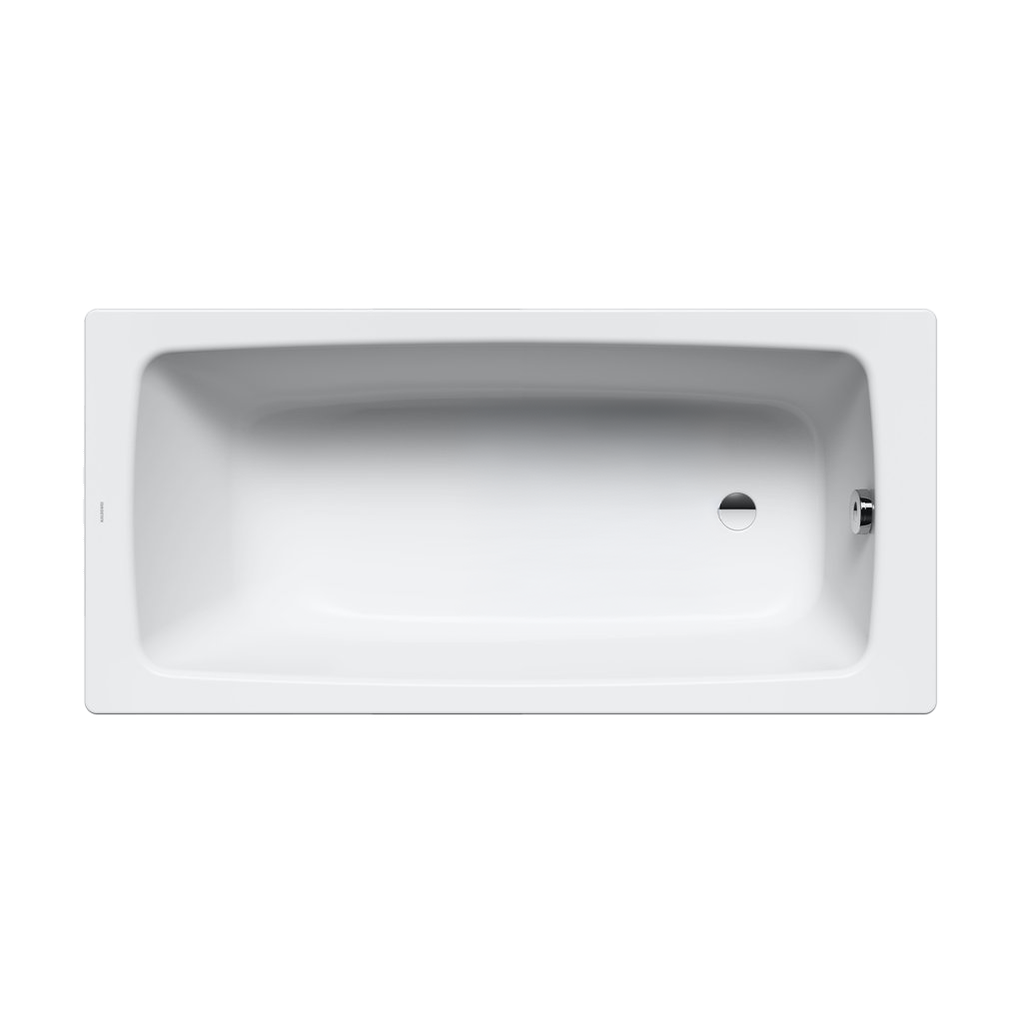 [1610H0078] Baignoire 150 x 70 x 41 cm CAYONO acier isolation phonique, standard, blanc