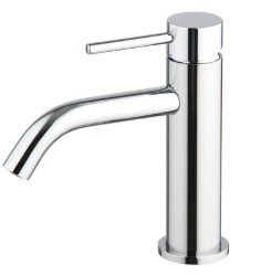 [1621C2288] Mélangeur de lavabo SPILLO UP S 117 mm, goulot sans fixe vidage Push-Open, groupe acoustique NT, chromé