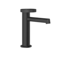 [1621C2306] Mélangeur de lavabo ANELLO, S 128 mm, goulot fixe, sans vidage, avec flexible de raccordement 3/8", groupe acoustique NT, 299 Noir mat