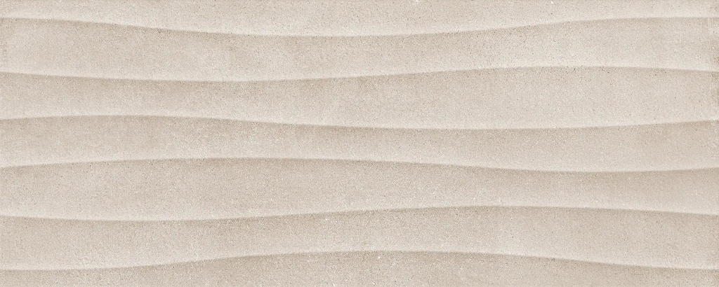 Faïence Ascona Taupe Wind 3D 200x500x8.5 mm - structuré - rectifié - mat - 1.40 m2 - 13.41 kg/m2 - 67.20 m2/palette