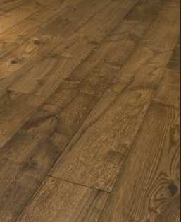 Parquet 3 plis lame large Sensus Cognac vernis brillant 1 frise monol.mini-chf - 2200x185x13/3.6 mm - 3.663m2/cart. - 117.216m2/palette - 8 kg/m2