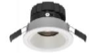 [2212C0014] RONDO - Club M3+TRF1 - 3000K - 13W - 850lm - 35° - UGR19 - ON/OFF - Noir / Blanc